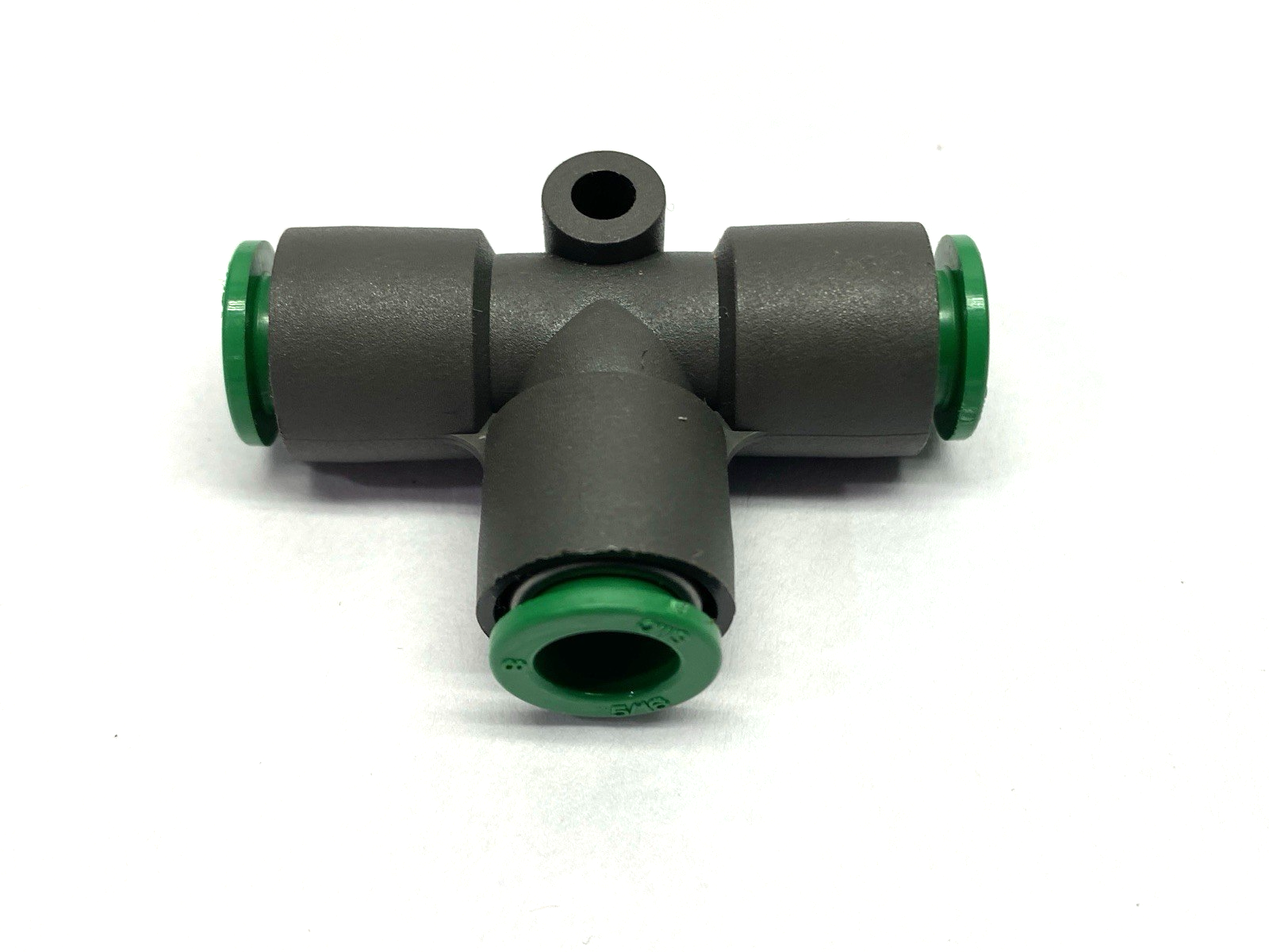 KRT08-00 | SMC Pneumatic Union Tee Fittings Flame Resistant 8mm LOT OF 10 - New Other - Maverick Industrial Sales