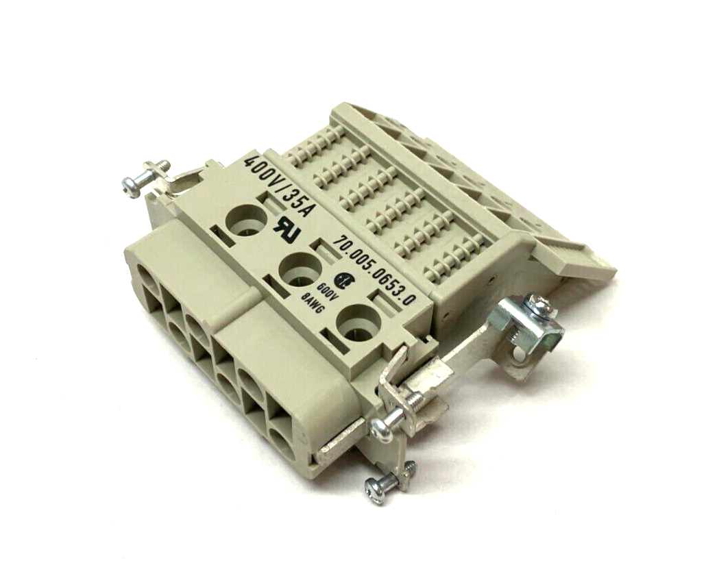 Wieland 70.005.0653.0 Revos Multi-Pole Adapter POW BAS WR 6 6,0 40 AG - Maverick Industrial Sales