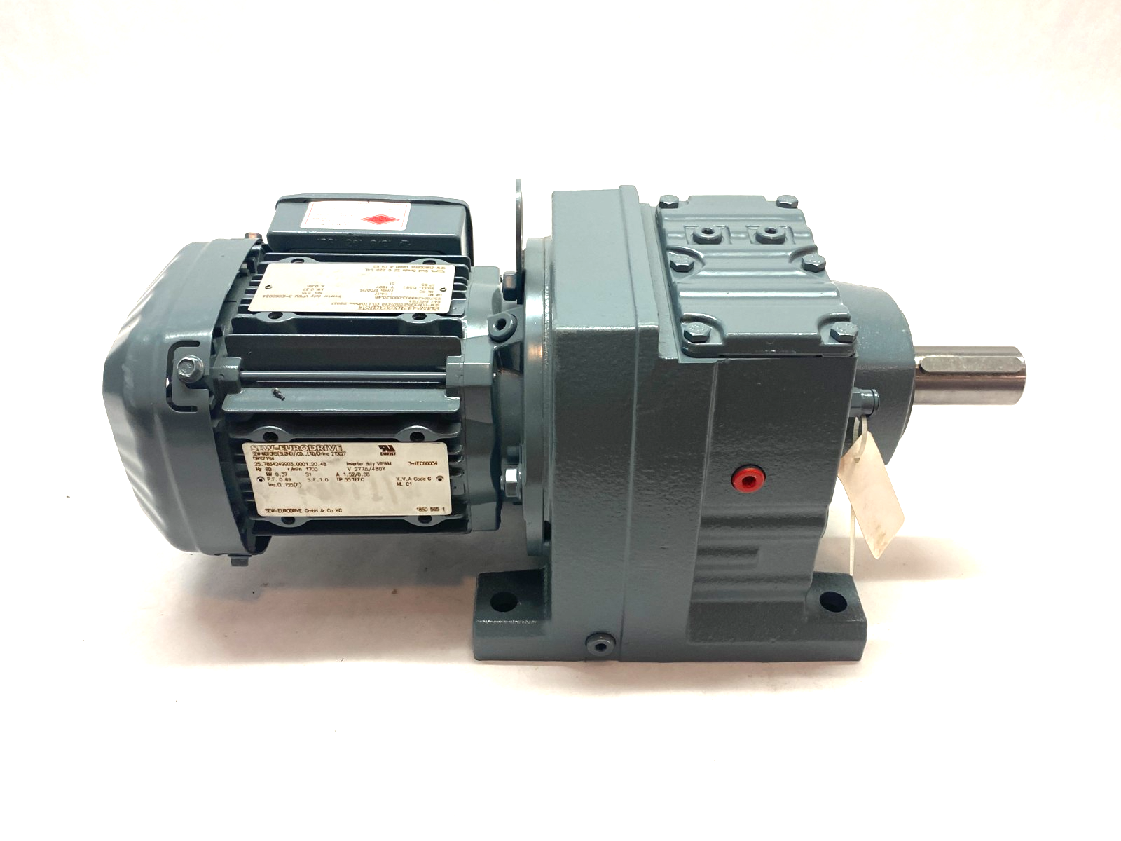 SEW Eurodrive 25.7864249903.0001.20.48 Inverter Duty Gearmotor R47 DRS71S4 - Maverick Industrial Sales