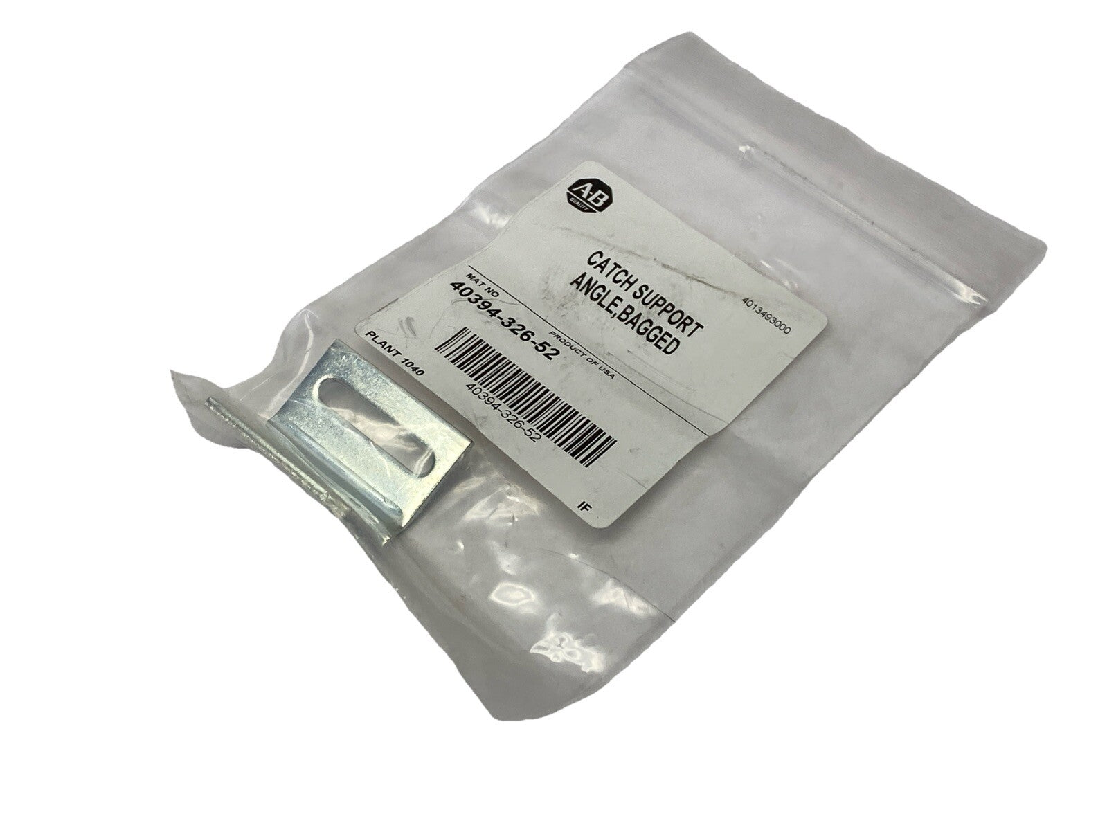 Allen Bradley 40394-326-52 Catch Support Angle Bracket - Maverick Industrial Sales