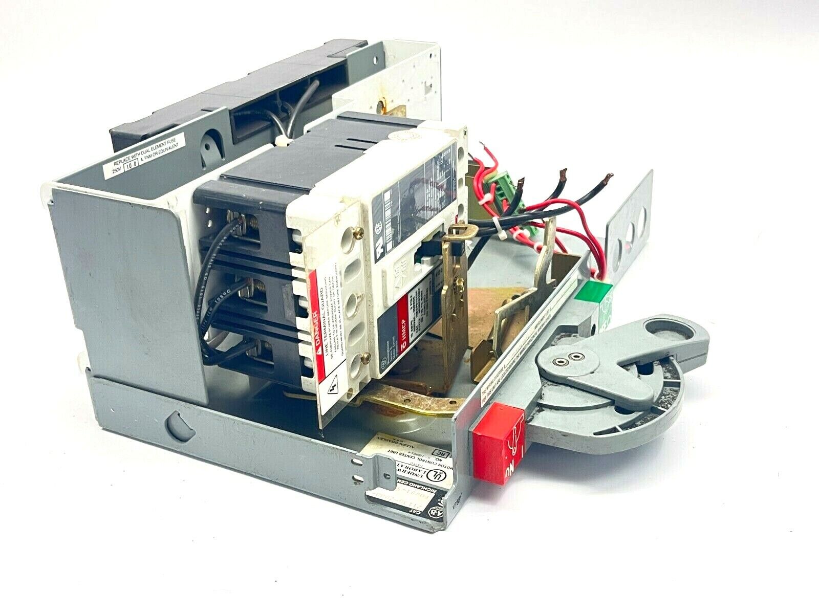 Allen Bradley 2113B-ZDBD-21-38CA P Motor Control Center Unit Size 1 FVNR 3HP - Maverick Industrial Sales