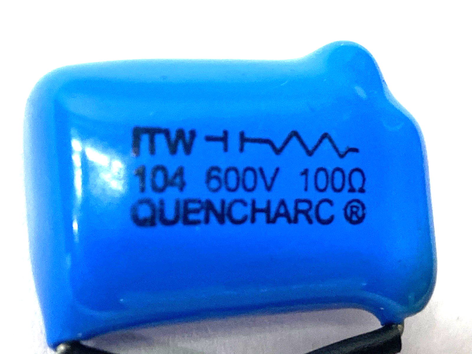 ITW 104 Quencharc Arc Suppressor 600V 100 Ohms LOT OF 2 - Maverick Industrial Sales