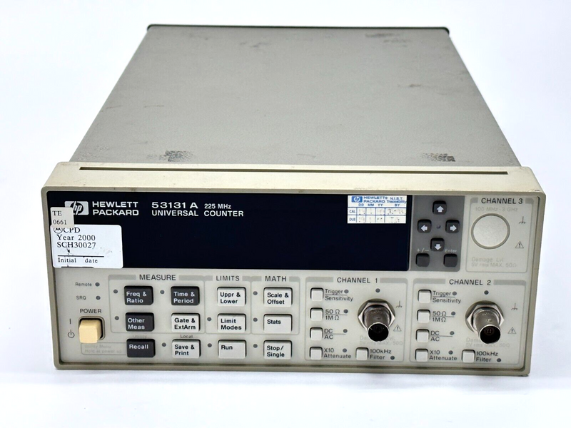 HP 53131A Universal Counter 225MHz NO COVER - Maverick Industrial Sales