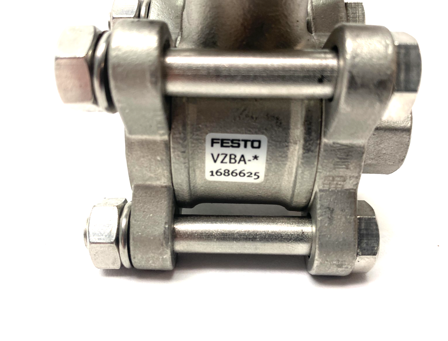 Festo VZBA-1/4"-GG-63-T-22-F0304-V4V4T Mechanical Ball Valve 2-Way 1686625 - Maverick Industrial Sales