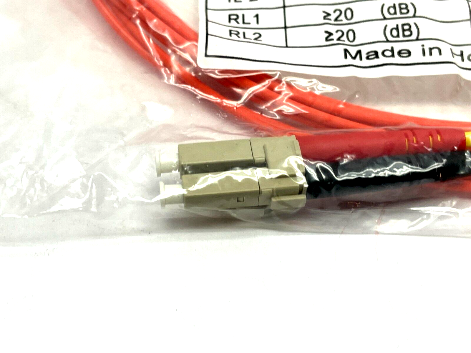 Black Box FOCMP62-002M-LCLC-OR Fiber Patch Cable 2m Length - Maverick Industrial Sales