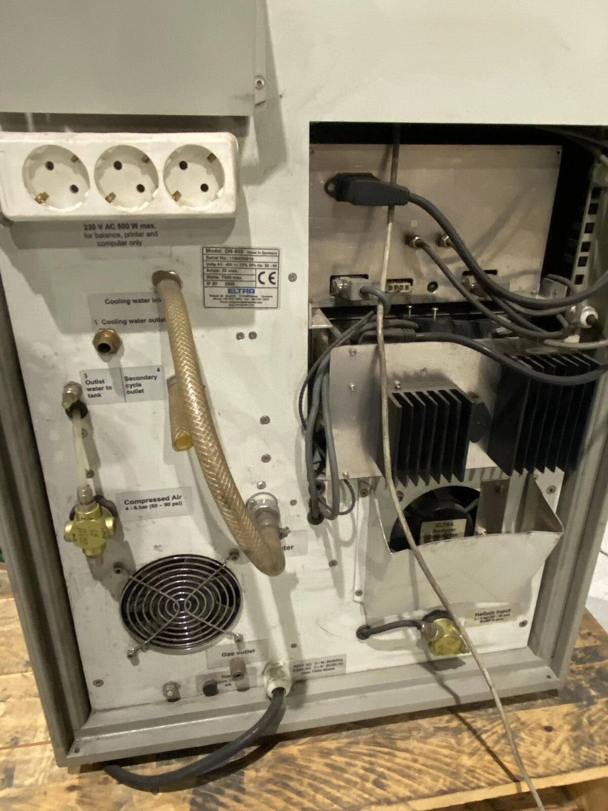 Eltra ON 900 Oxygen/Nitrogen Determinator Analyzer ON-900 FOR PARTS OR REPAIR - Maverick Industrial Sales