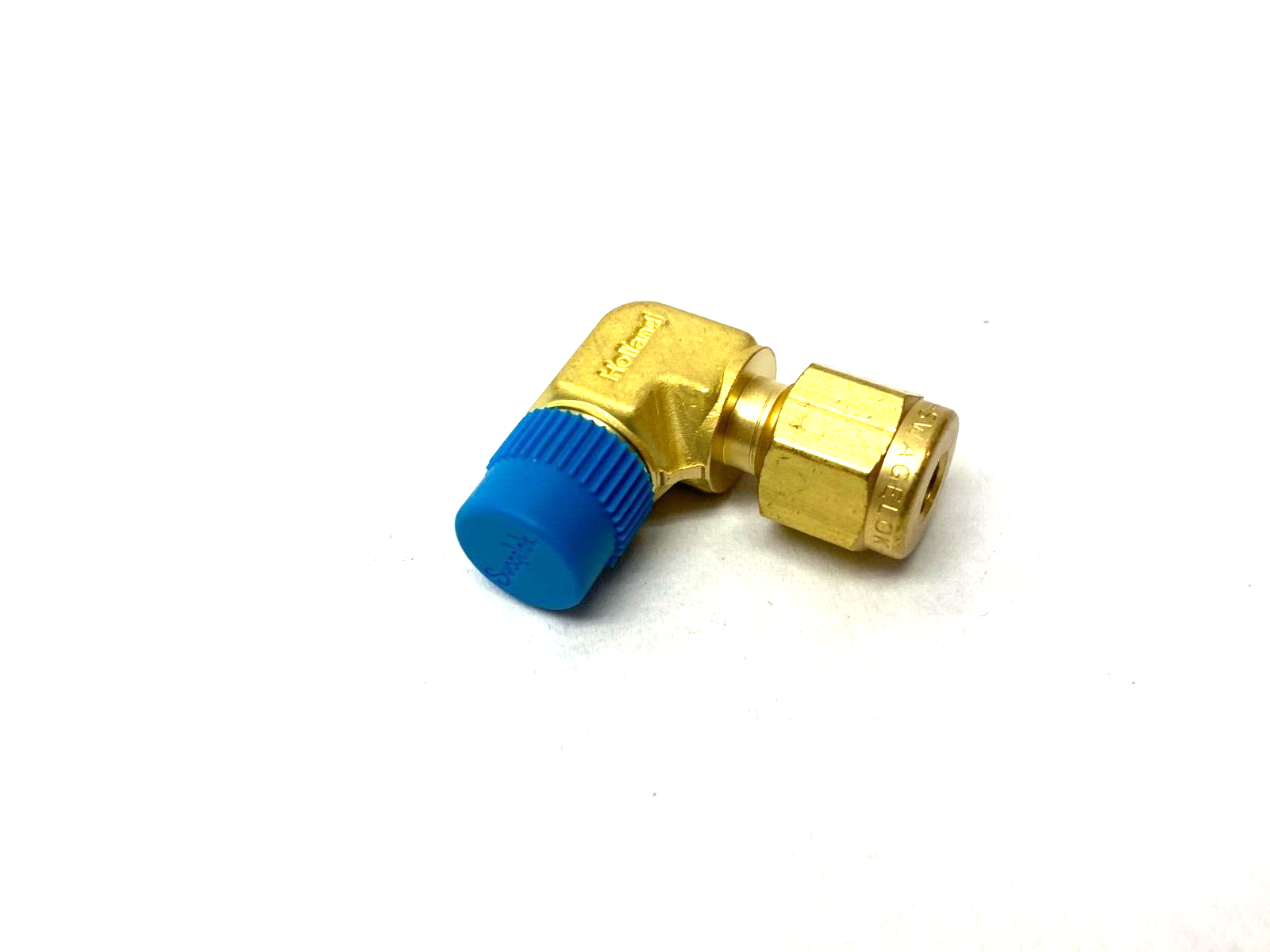 Swagelok B-300-2-2 Brass Male Compression Elbow Fitting 3/16" Tube x 1/8" Pipe - Maverick Industrial Sales