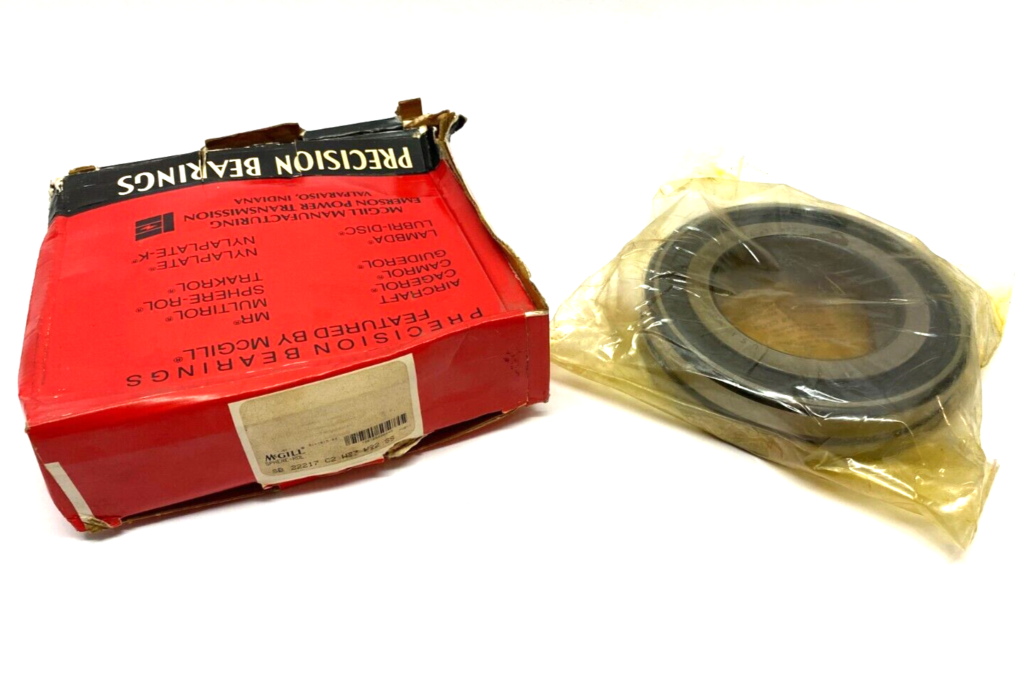 McGill SB 22217 C2 W33 W22 SS Sphere-Rol Precision Roller Bearing - Maverick Industrial Sales