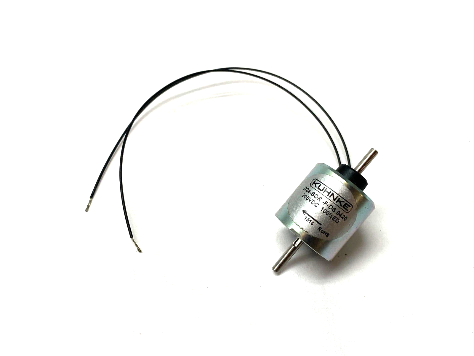 Kuhnke D24-BOR-F-DS 9420 Laser Shutter Rotary Magnet Solenoid 205VDC - Maverick Industrial Sales