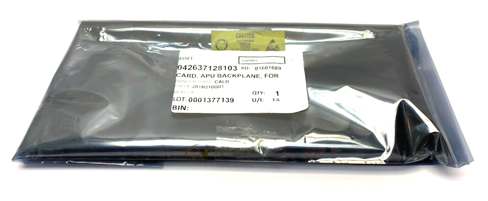 Caldon 201B210G01 Rev. G APU Backplane Card - Maverick Industrial Sales