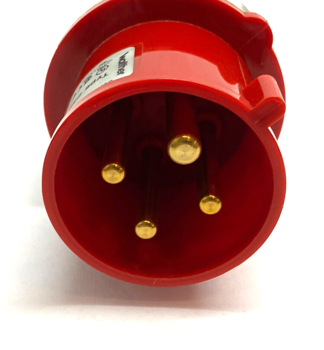 Walther 230419 Pin and Sleeve Splashproof Plug Receptacle IP44 380VAC 30A-7h - Maverick Industrial Sales