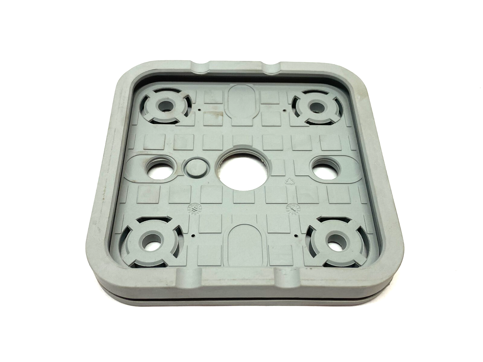 Schmalz 10.01.12.00010 Suction Plate for Vacuum Block VCSP-O 120x120x16.5 TPE - Maverick Industrial Sales