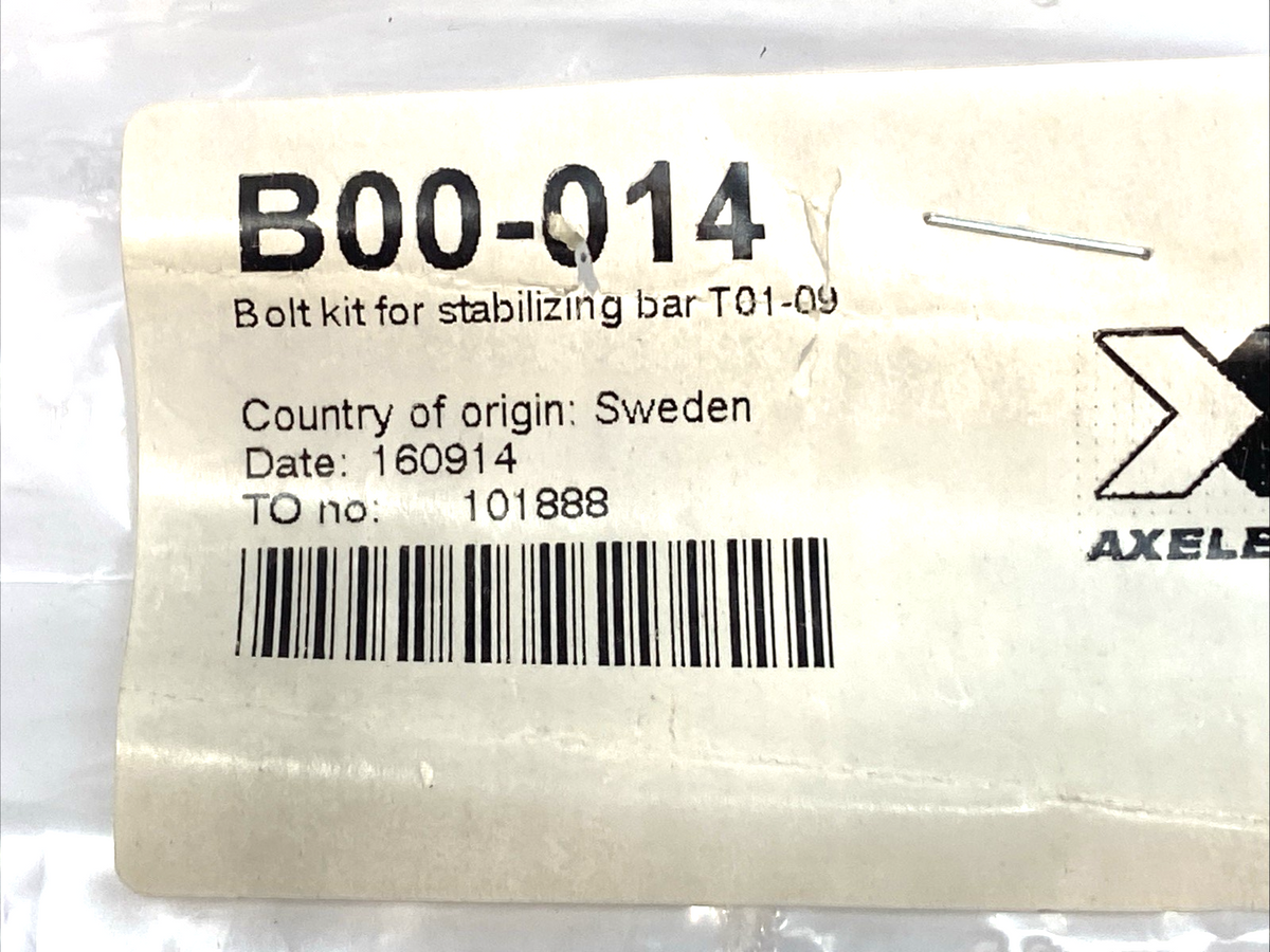 Axelent T01-09 Stabilization Bracket for Contractor 825mm w/ B00-014 Hardware - Maverick Industrial Sales