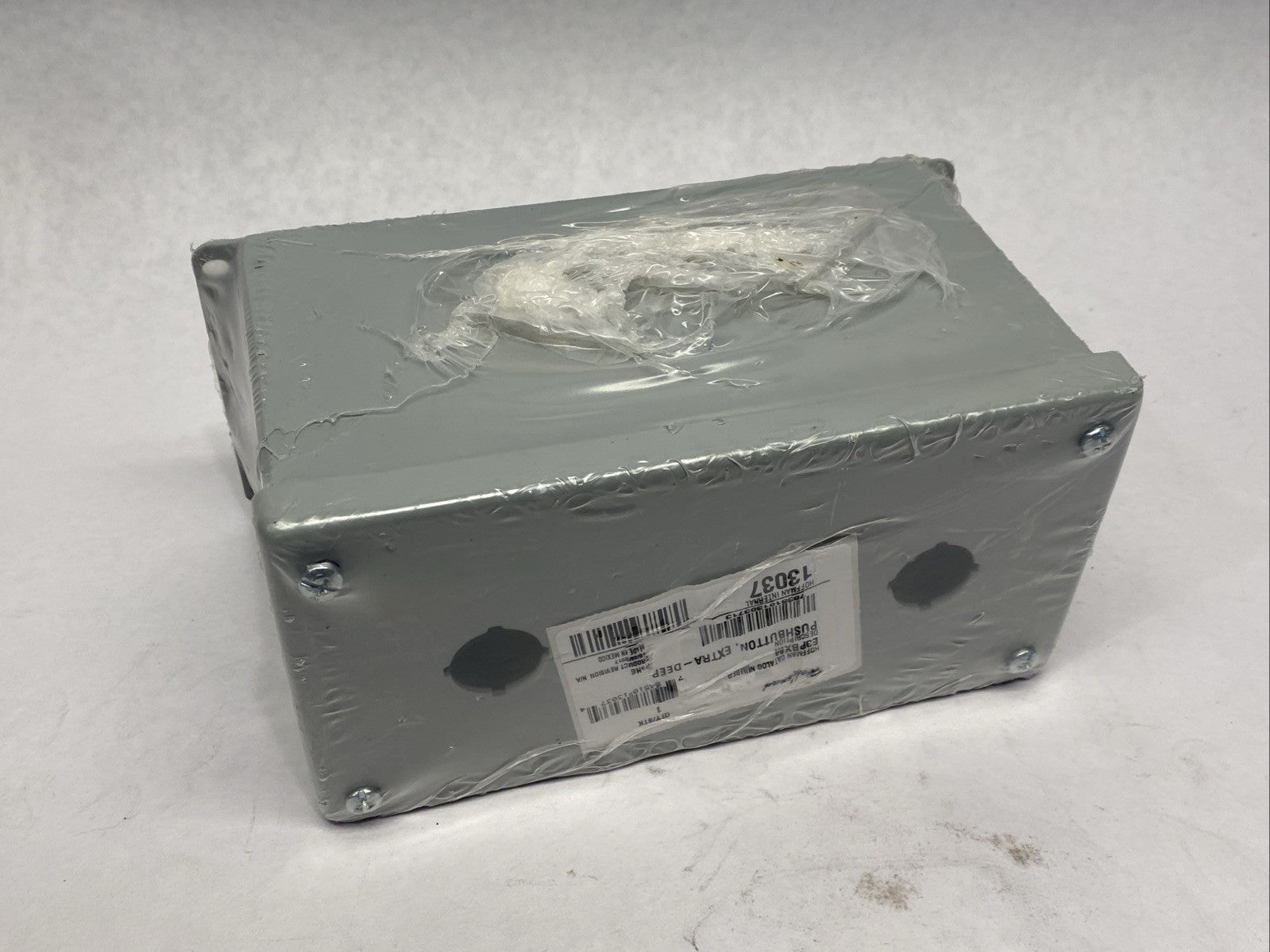 Hoffman E3PBXM Extra Deep Pushbutton Enclosure 3PB x 22.5mm - Maverick Industrial Sales