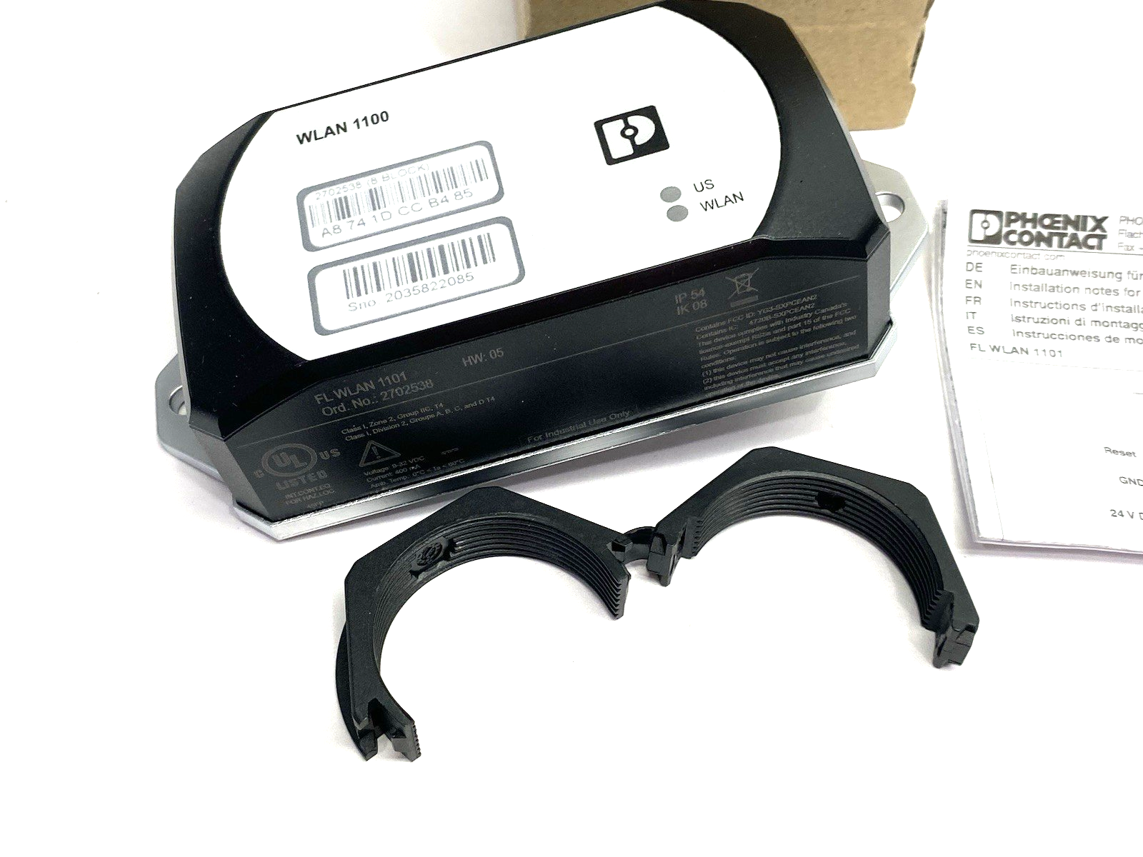 Phoenix Contact FL WLAN 1101 Wireless Access Point Module, Through-Panel 2702538 - Maverick Industrial Sales