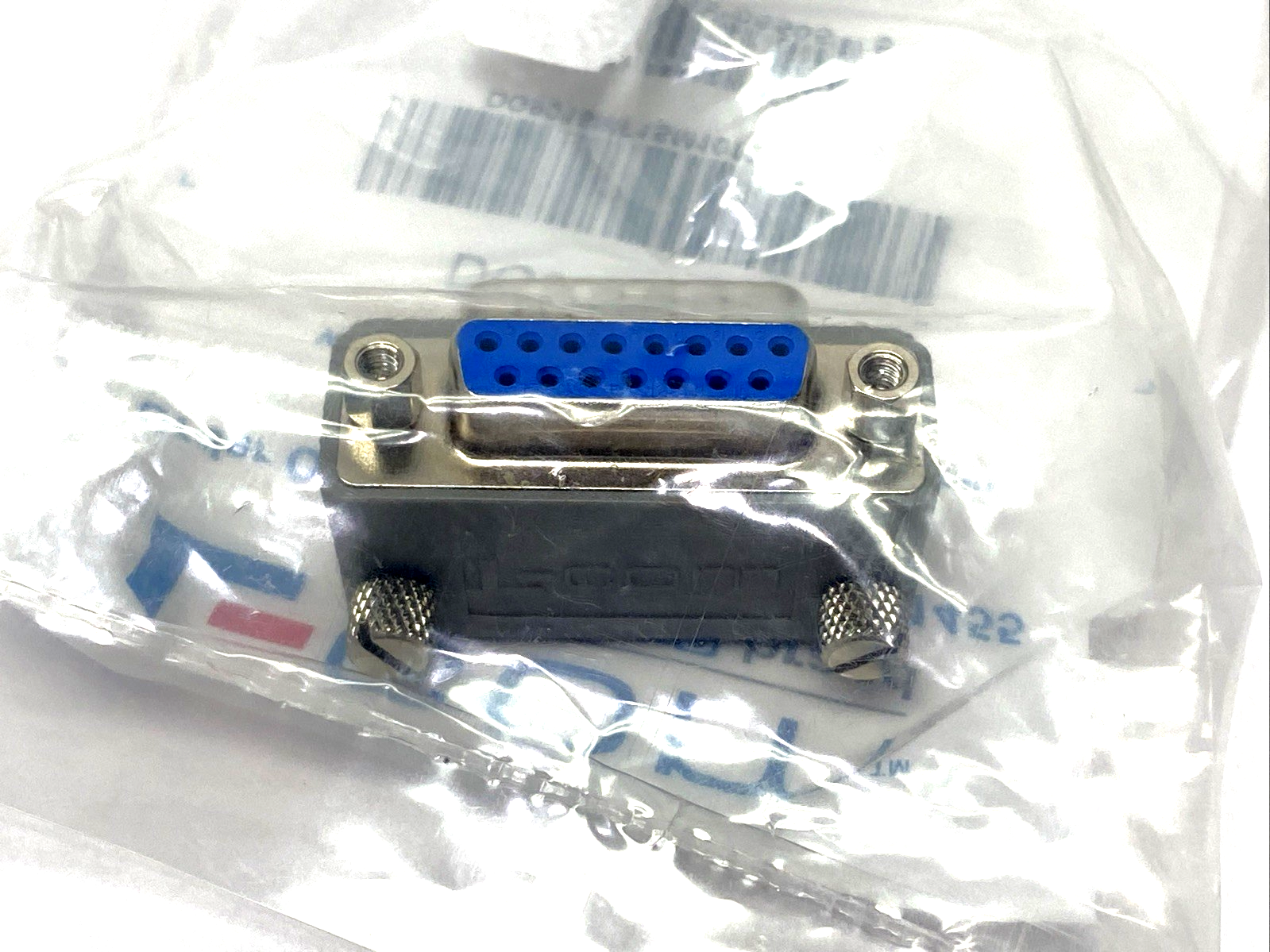 L-Com DG9015MF1 Low Profile Right Angle Adapter, DB15 Male To Female - Maverick Industrial Sales