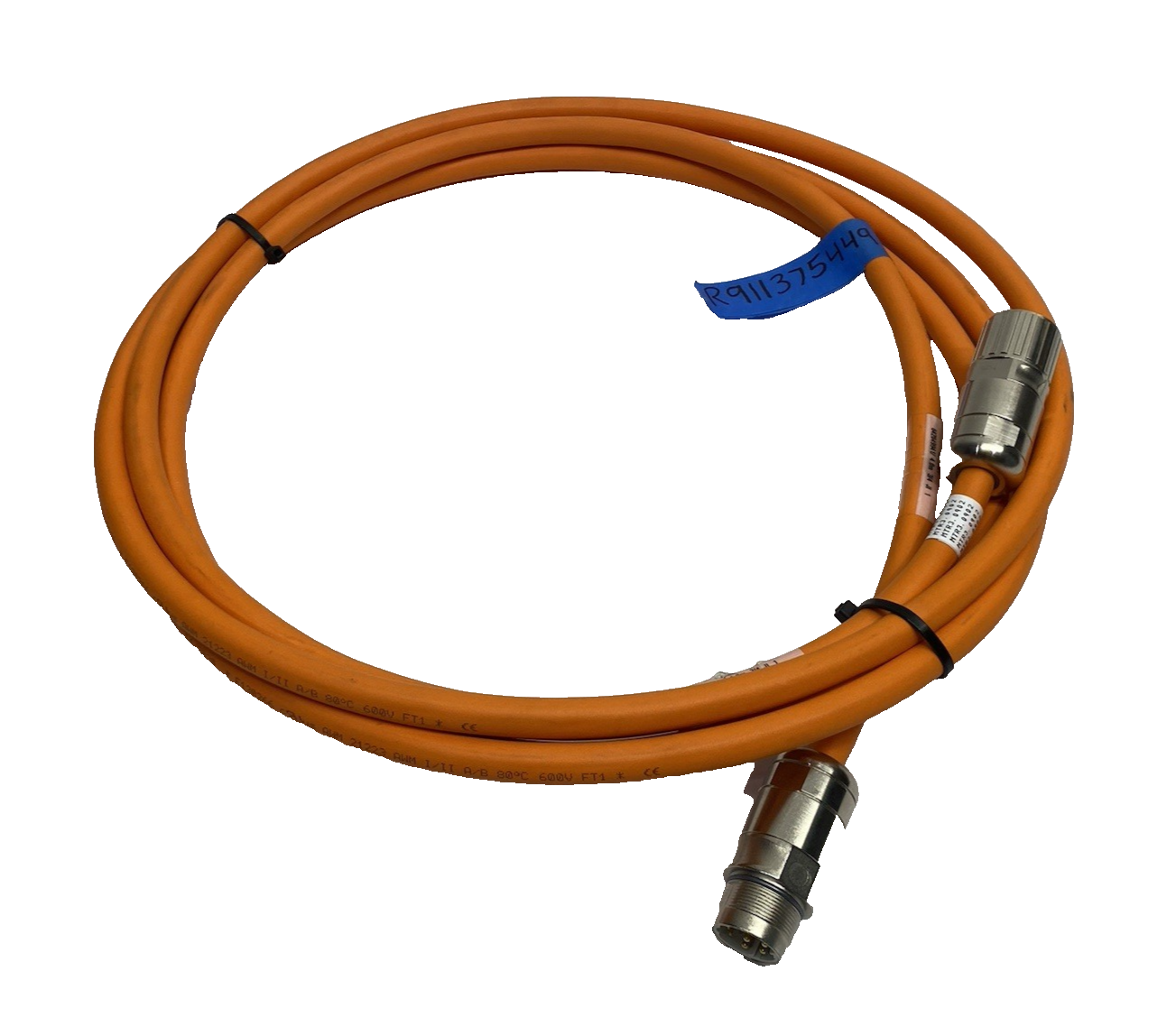 R911375449 | Bosch Rexroth Servo Pwr Cable RKL4305/004,0 (RLS1101-INK0653-RLS1102) - New Other - Maverick Industrial Sales