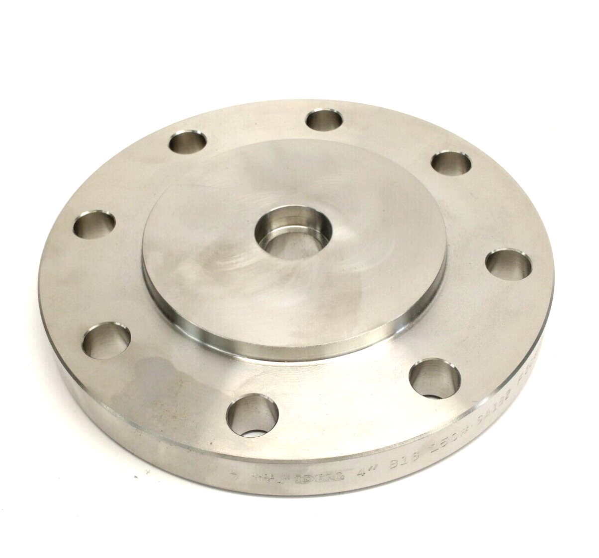 IDEAL 4" Reducing Pipe Flange RF w/ 1" Socket Weld Bore B16 150# SA182 F304/304L - Maverick Industrial Sales