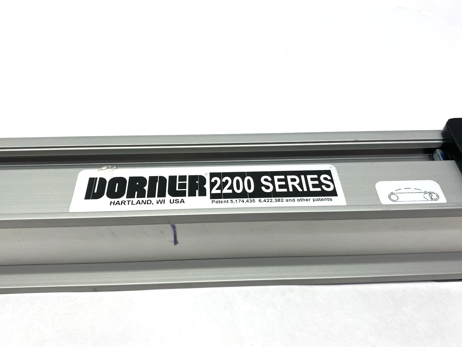 Dorner 22EDU02-025020A010101 Flat Belt Conveyor 30" Overall Length - Maverick Industrial Sales