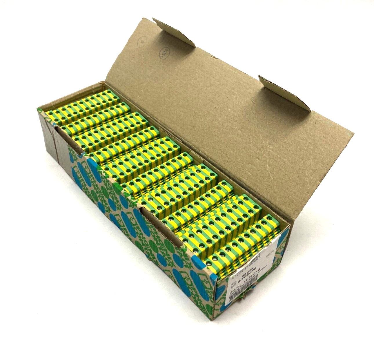 Phoenix Contact UK 5-TWIN-PE Ground Terminal Block 6.2mm Width 1923076 BOX OF 50 - Maverick Industrial Sales