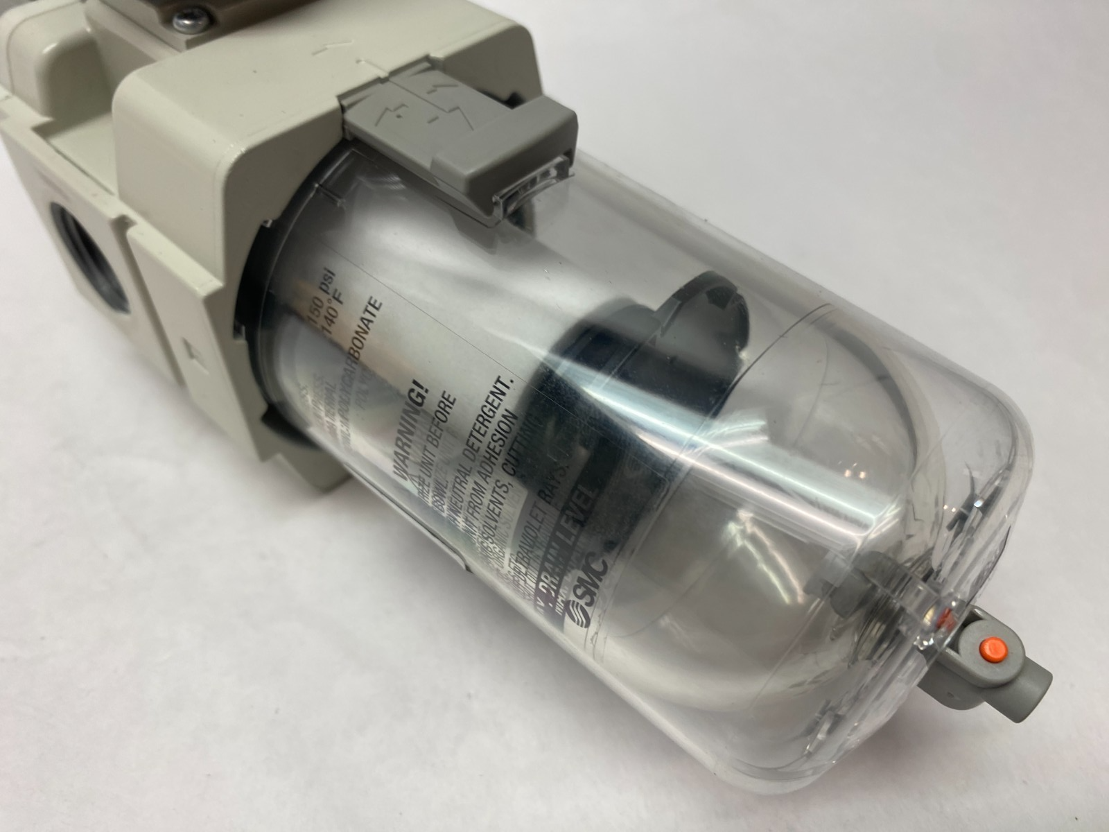 SMC AW40-N04-Z-B Modular Filter Regulator w/ Gauge 7-125psi Set Press - Maverick Industrial Sales