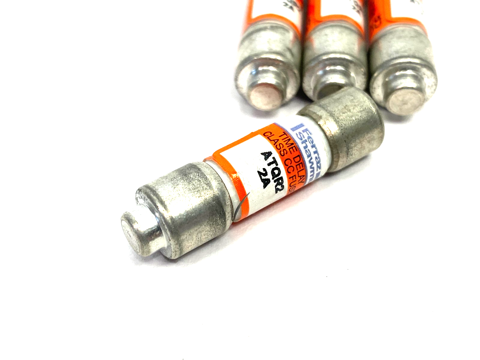 ATQR2 | Ferraz Shawmut 2A Time Delay Cylindrical Fuse Class CC LOT OF 4- New – Open box - Maverick Industrial Sales
