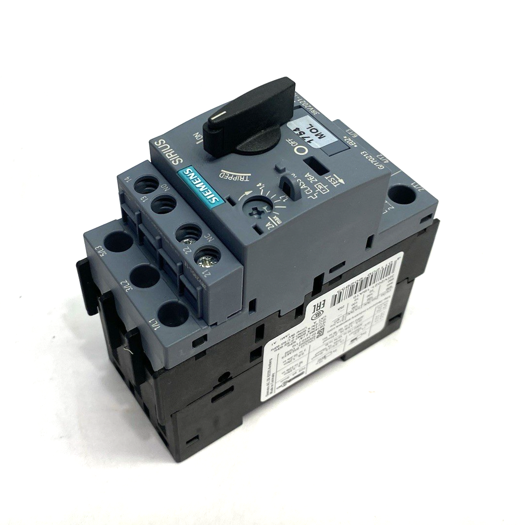 Siemens 3RV2021-1BA10 SIRIUS Motor Protection Circuit Breaker Size S00 - Maverick Industrial Sales
