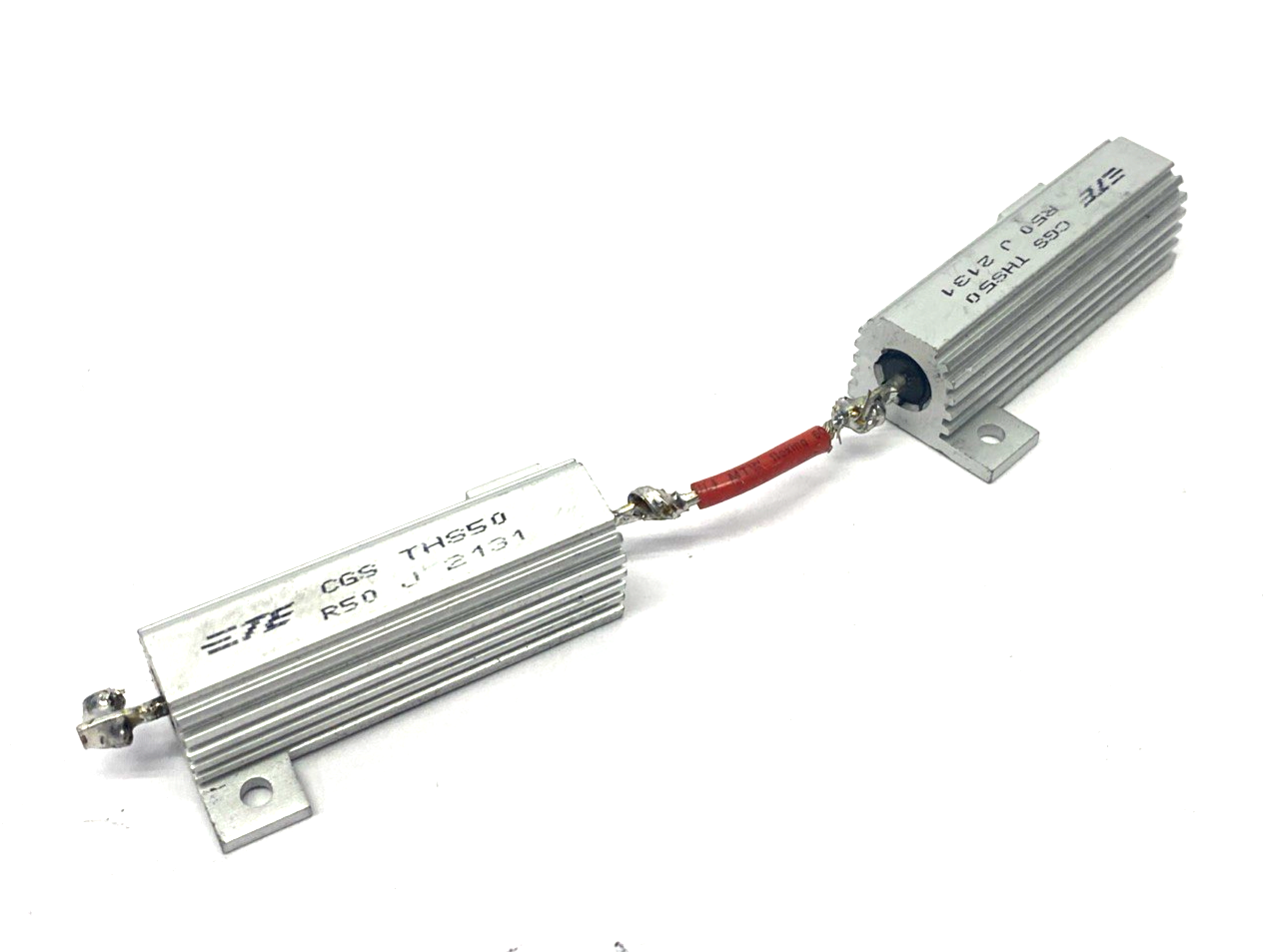 CGS THS50R50J Wirewound Resistor 0.5 ohm, 50W - 5% 1.25 kV, Axial Lead LOT OF 20 - Maverick Industrial Sales