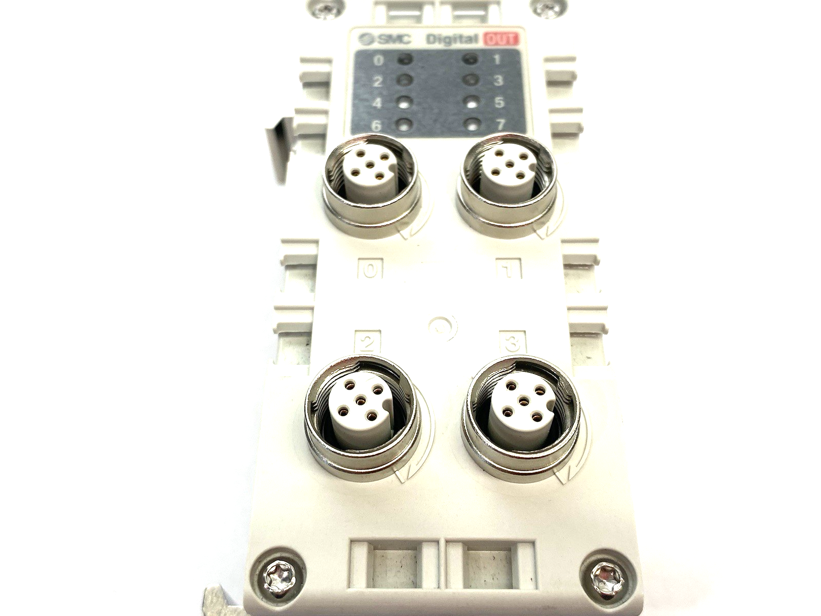 SMC EX600-DYPB Digital Output Module PNP 8-Point 4xM12 - Maverick Industrial Sales