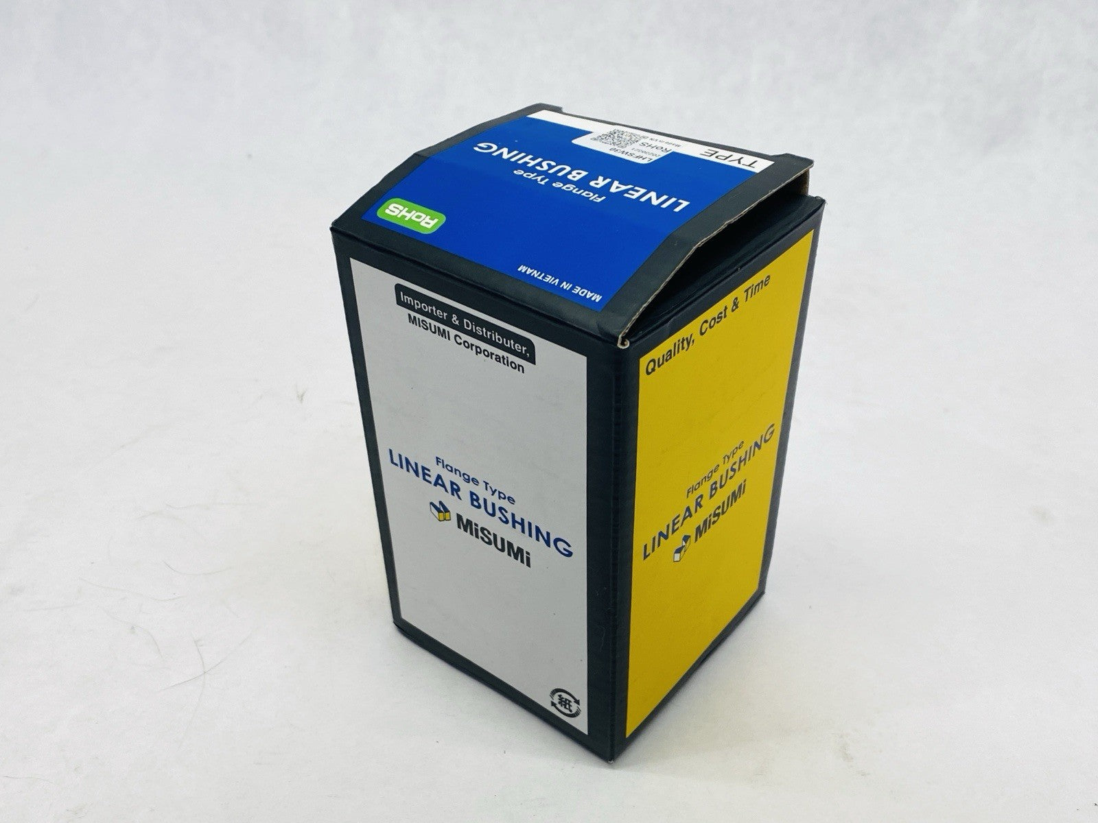 Misumi LHFSW30 Flanged Linear Ball Bearing 30mm Dia 123mm Length 45mm OD - Maverick Industrial Sales