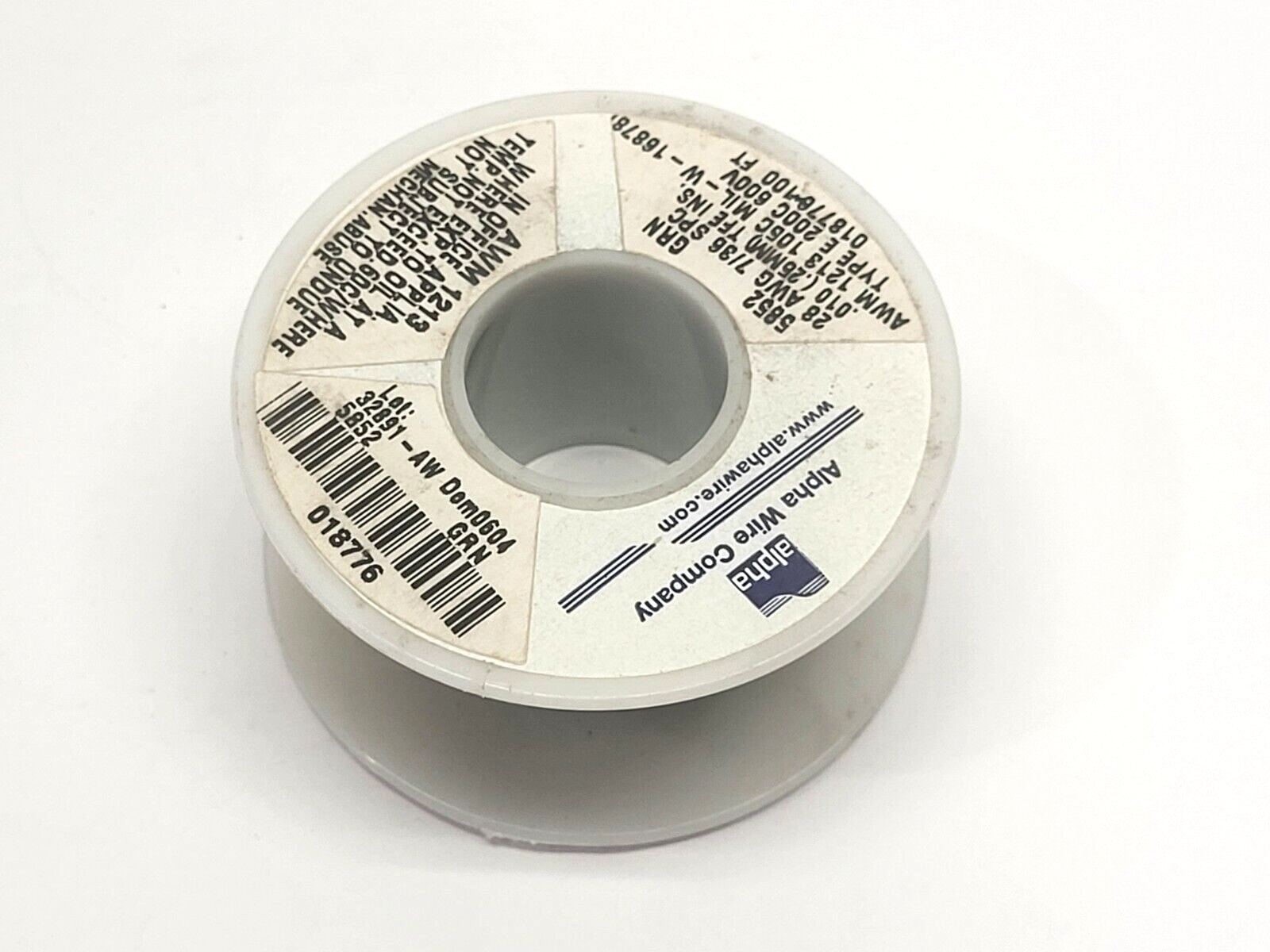 Alpha Wire 5852 GR005 Hook-Up Wire Green - Maverick Industrial Sales