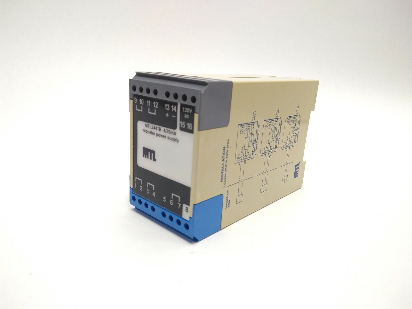 Eaton MTL MTL2441B 4/20mA Repeater Power Supply Solenoid/Alarm Driver ~1-Channel - Maverick Industrial Sales