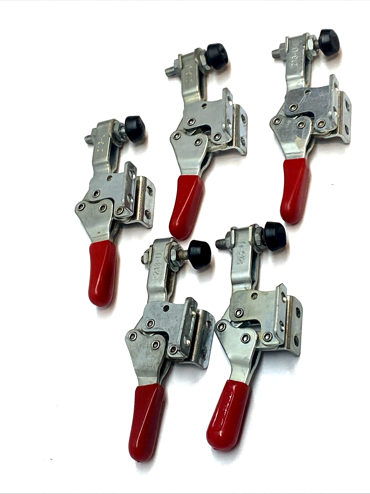 213-U | Destaco Horizontal Toggle Clamp LOT OF 5 - Used - Maverick Industrial Sales