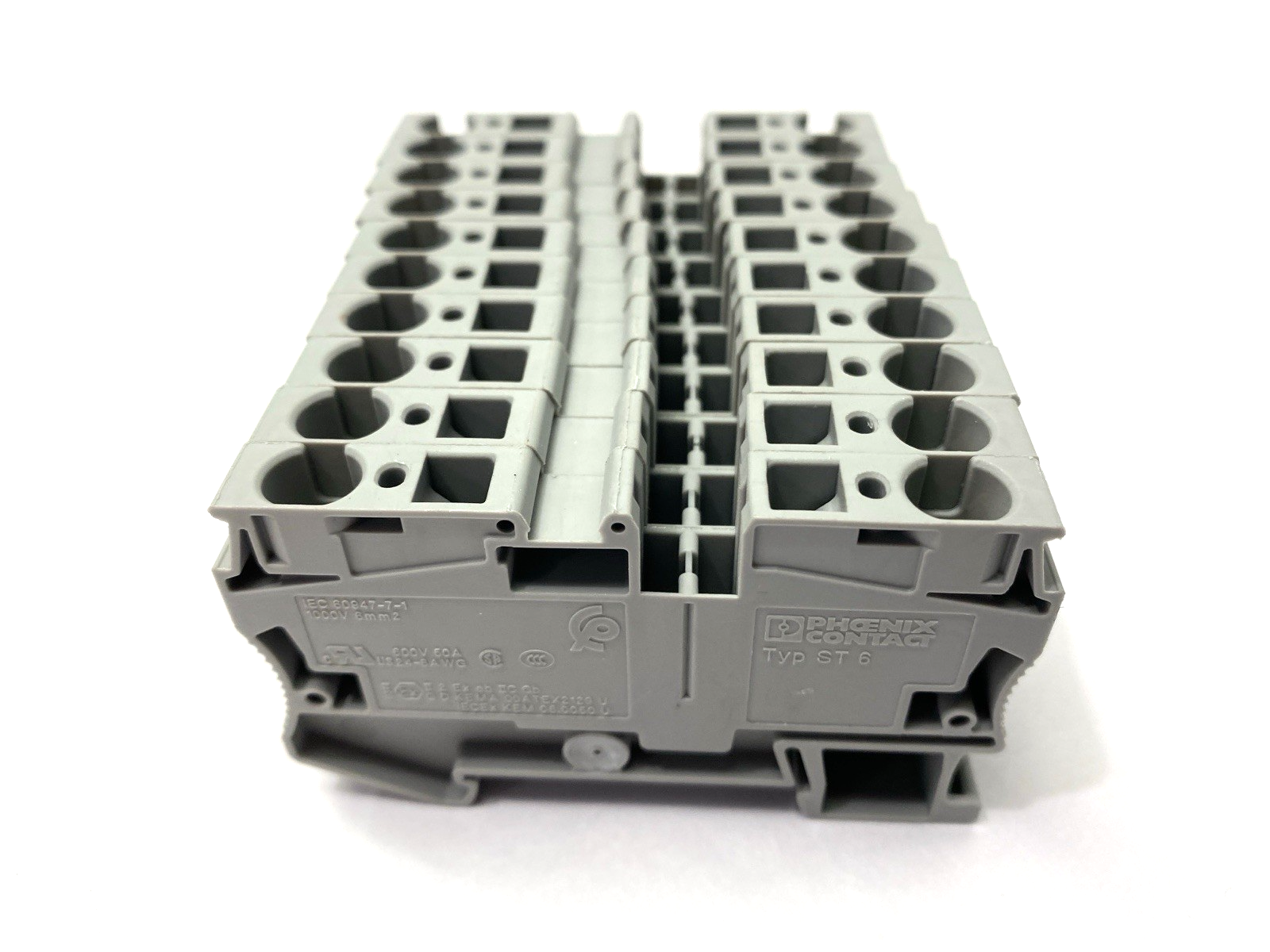 Phoenix Contact ST 6 Feed-Through Terminal Block 3031487 LOT OF 10 - Maverick Industrial Sales