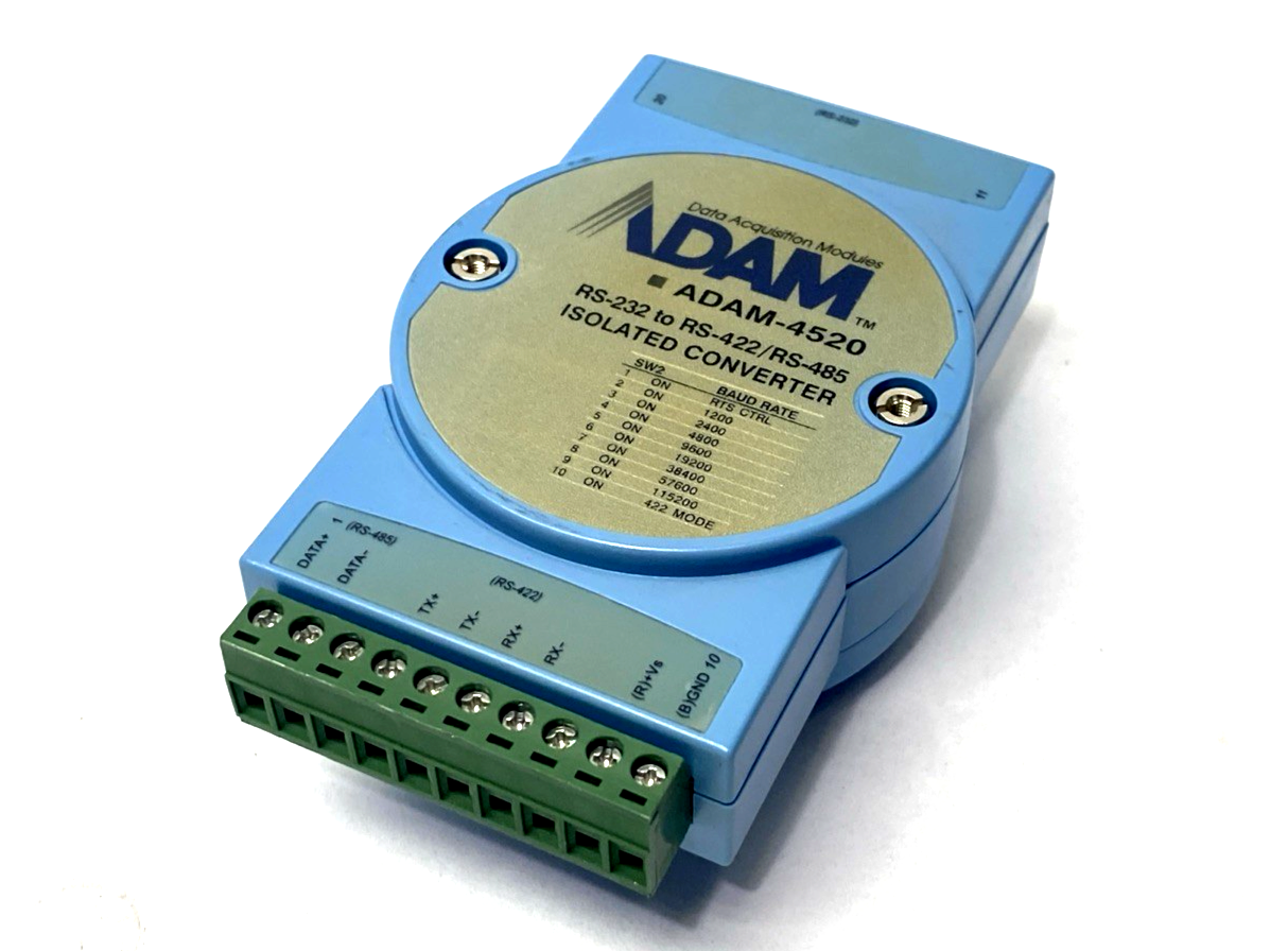 ADAM-4520 | Advantech Isolated RS-232 to RS-422/485 Converter - Used - Maverick Industrial Sales