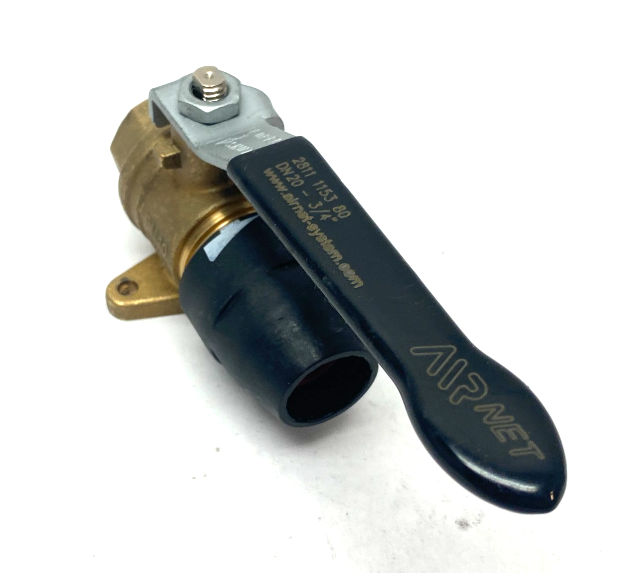 Airnet 2811 1153 80 Ball Valve Female 3/4" NPT to DN20mm Air Tube - Maverick Industrial Sales