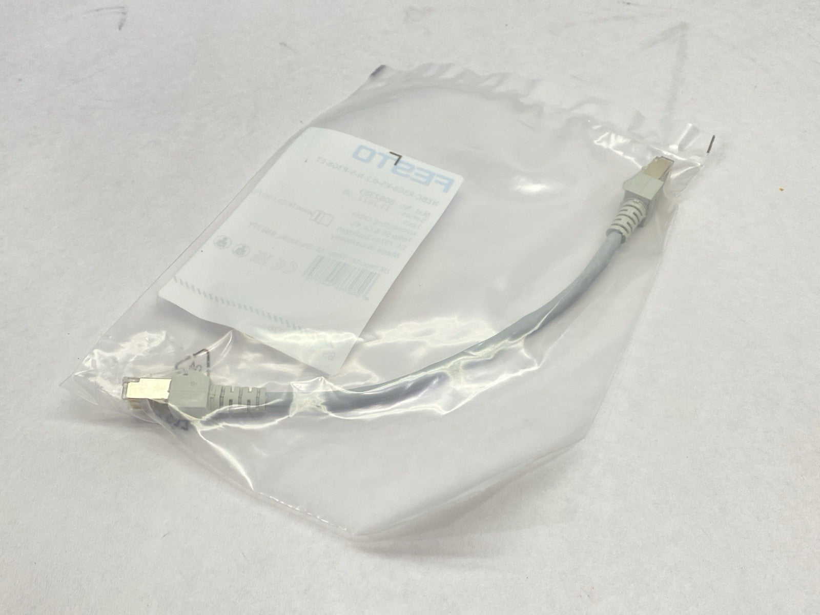 Festo NEBC-R3G8-KS-0.2-N-S-R3G8-ET Connecting Cable RJ45 0.2m 8082383 - Maverick Industrial Sales