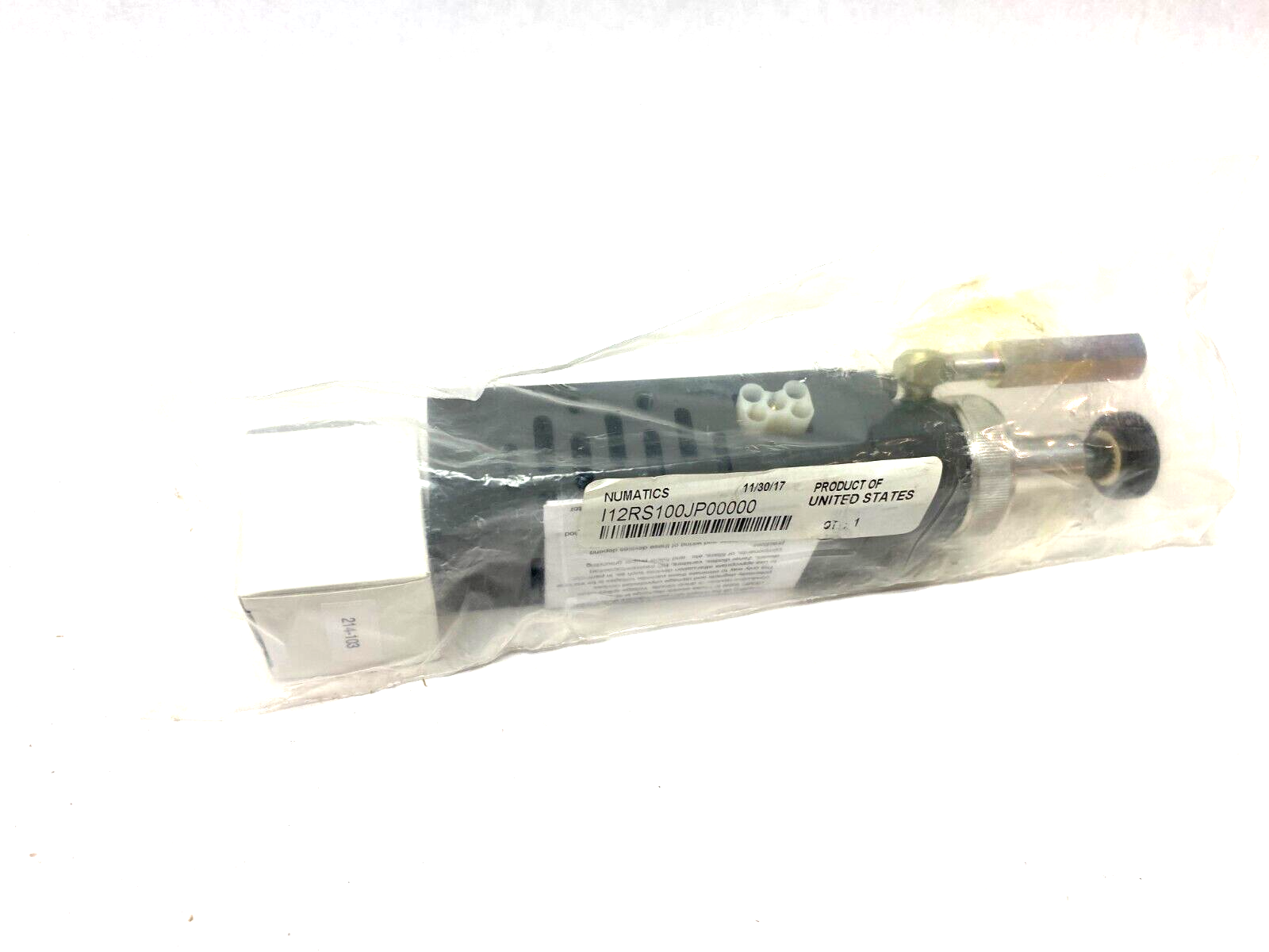 Numatics 12RS100JP00000 Single Type Pressure Regulator w/ Gauge - Maverick Industrial Sales
