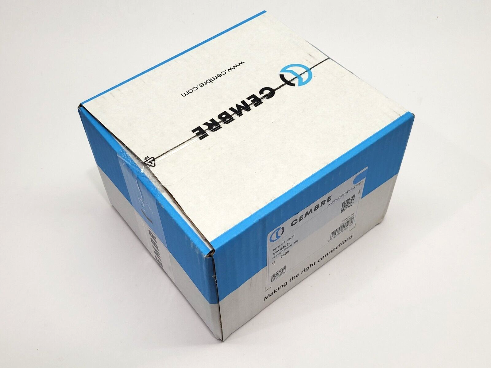 Cembre 63020 Transparent Cable Holder PMF-ET 15mm PKG OF 2000 - Maverick Industrial Sales