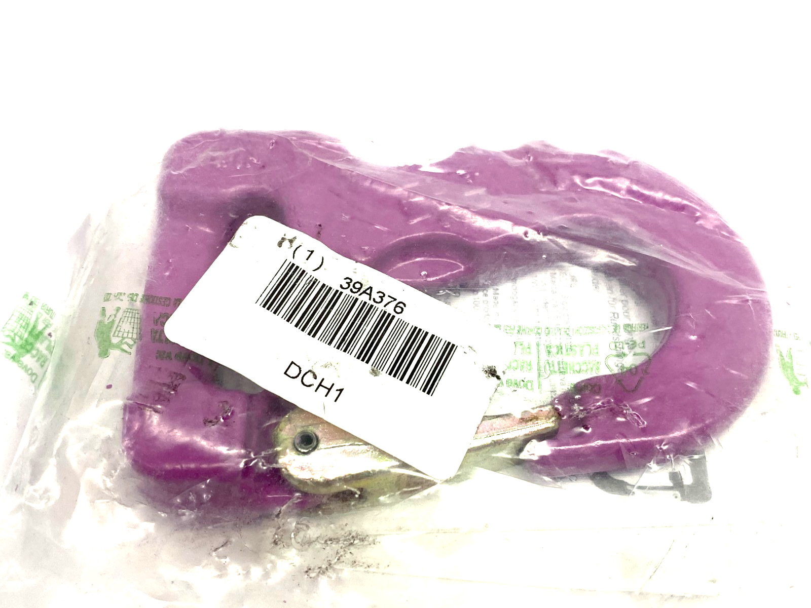 Carcano CJ026 Cartec100 Synthetic Joker Sling Hook Purple WLL 2,600 lbs - Maverick Industrial Sales