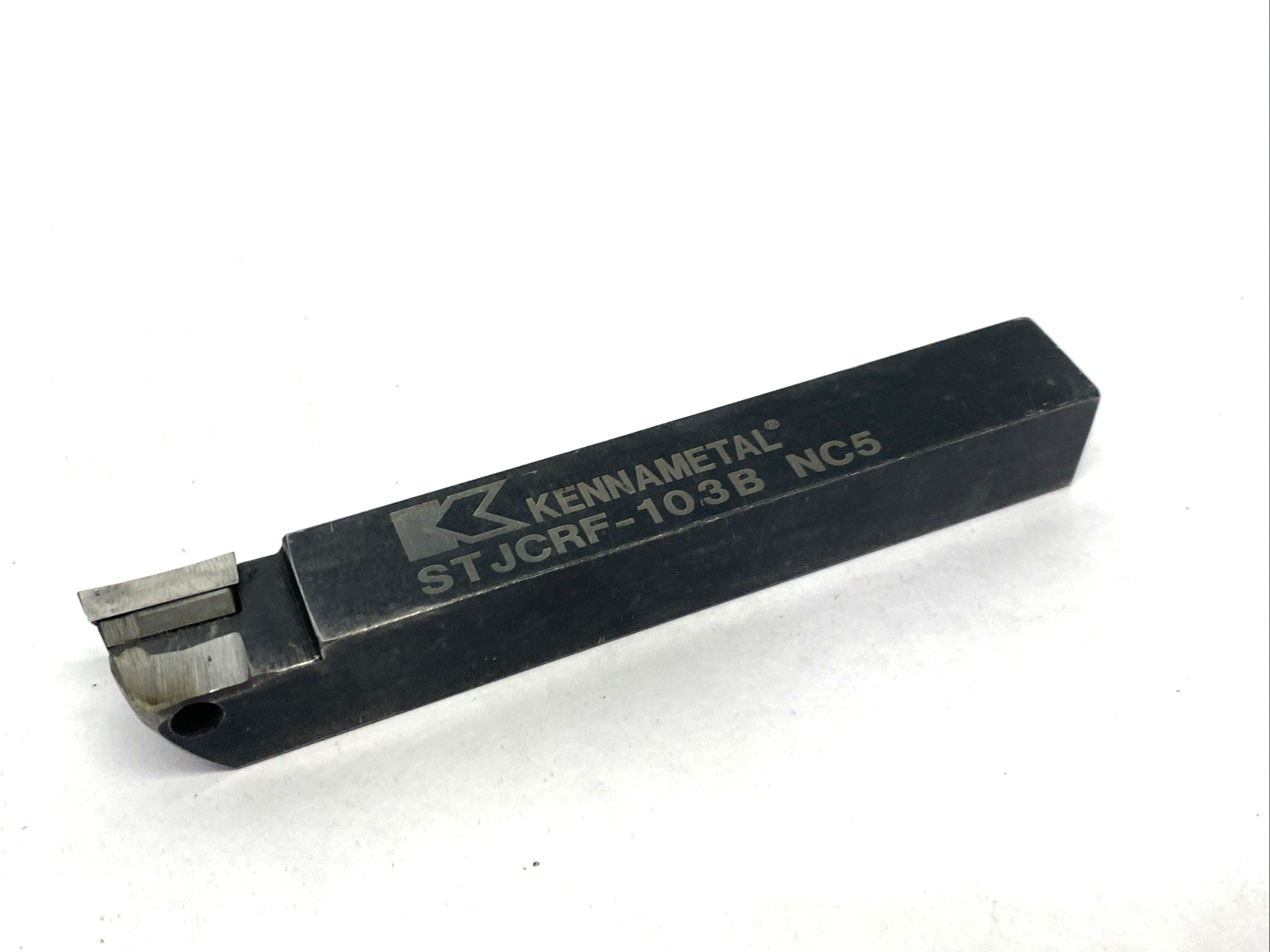 STJCRF-103B | Kennametal Indexable Toolholder Shank, Screw-On, SDJC-F -3° - Used - Maverick Industrial Sales