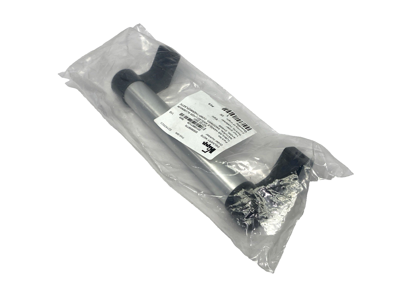 Kipp K0132.2001 Tubular Handle Angled Aluminum - Maverick Industrial Sales