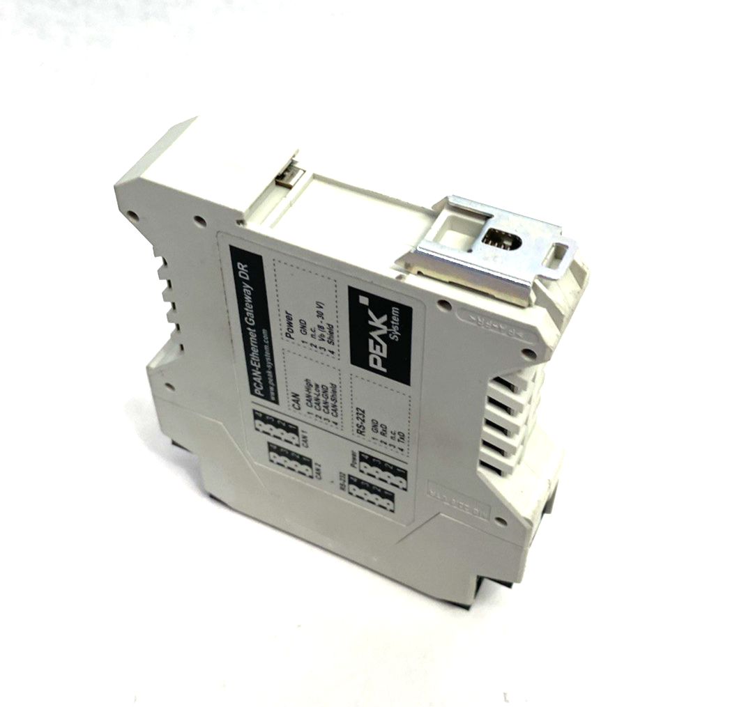 IPEH-004010 | Peak PCAN-Ethernet Gateway DR, CAN to LAN Gateway in DIN Rail - Used - Maverick Industrial Sales