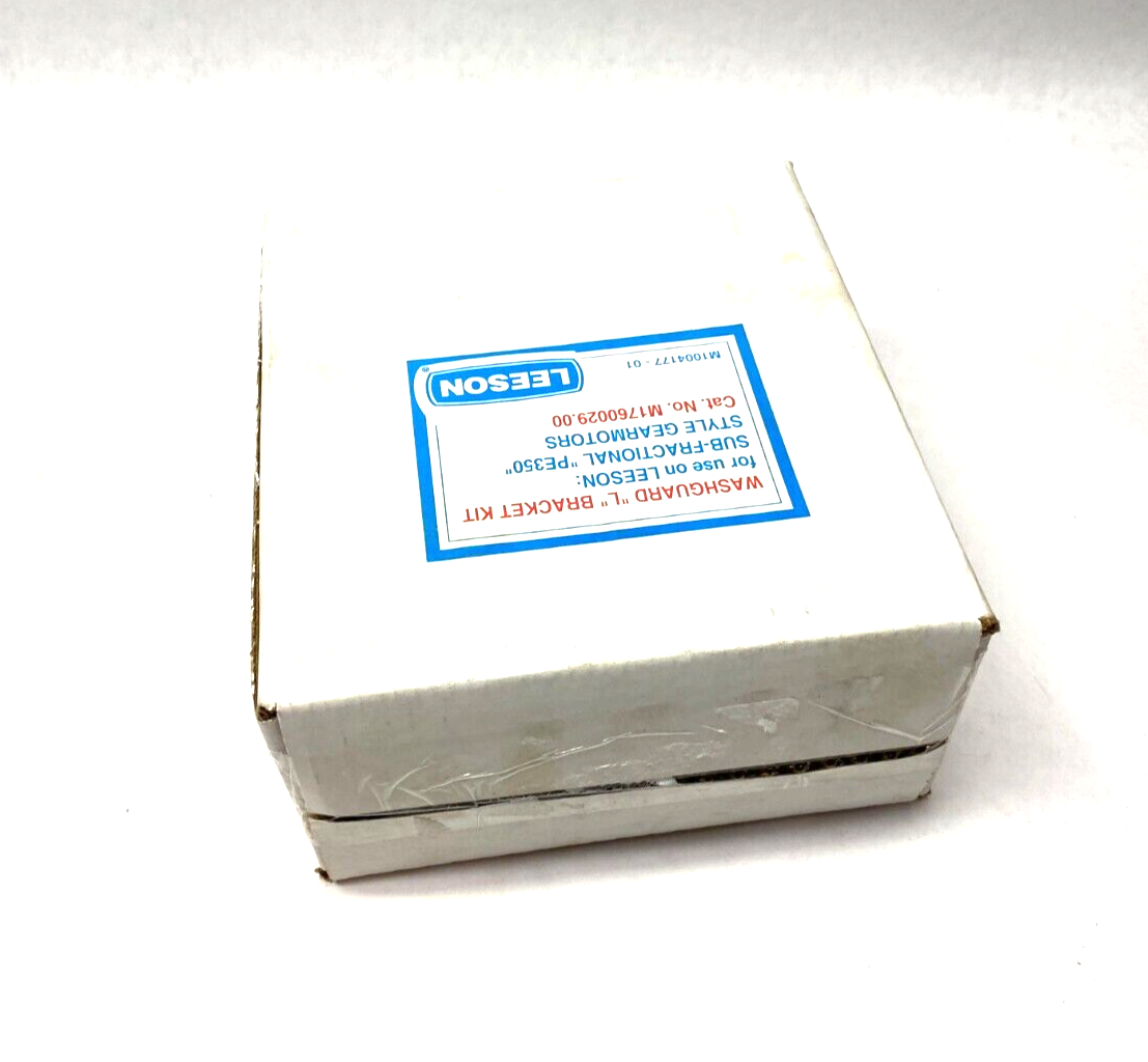 Leeson M1760029.00 Washguard "L" Bracket Kit, for use on Pe350 Gearmotors - Maverick Industrial Sales