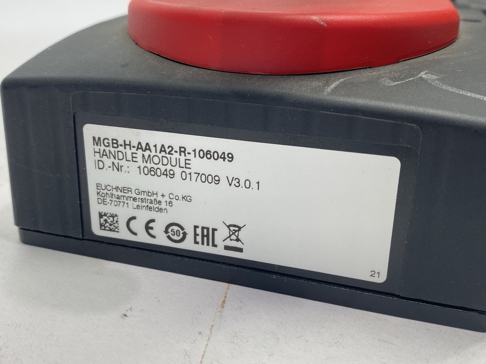 Euchner MGB-L1B-PNA-L-121855 Multifunctional Gate Box w/ MGB-H-AA1A2-R-106049 - Maverick Industrial Sales