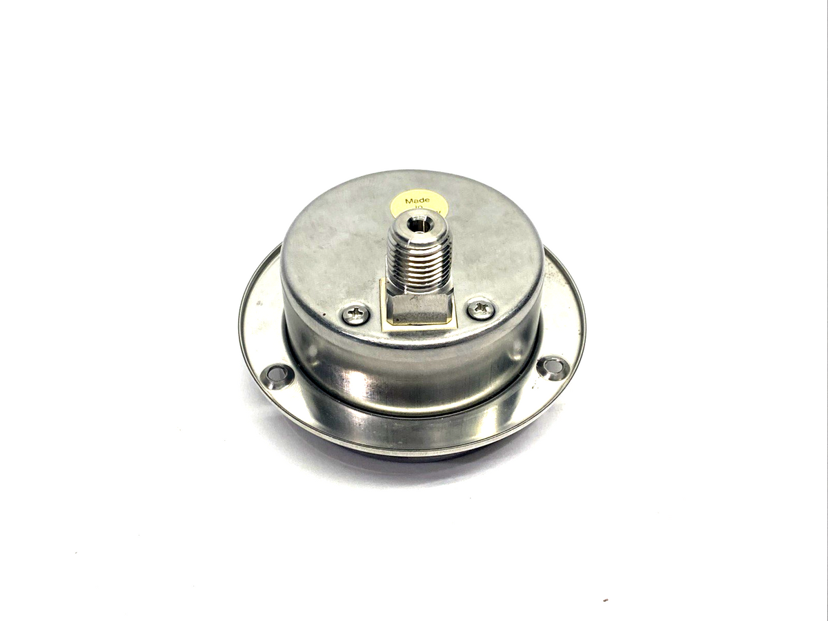McDaniel KUL-GF 316SS Tube And Socket 2-1/2" Gauge, 1/4" NPT -30"Hg Vacuum 15psi - Maverick Industrial Sales