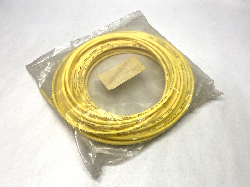 Freelin Wade 1J-204-08 Yellow Nylon Tubing .25" x .180" ID x 100' Length 2006y - Maverick Industrial Sales