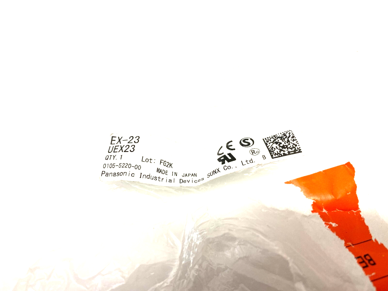 Panasonic EX-23 Through-Beam Compact Block Photoelectric Sensor Set - Maverick Industrial Sales