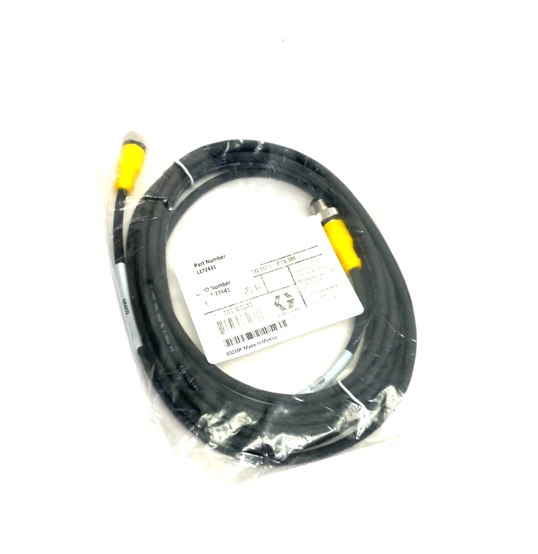 Graco L17Z431 Double Ended Cordset 8-Pin Male to 5-Pin Female U2-33641 - Maverick Industrial Sales