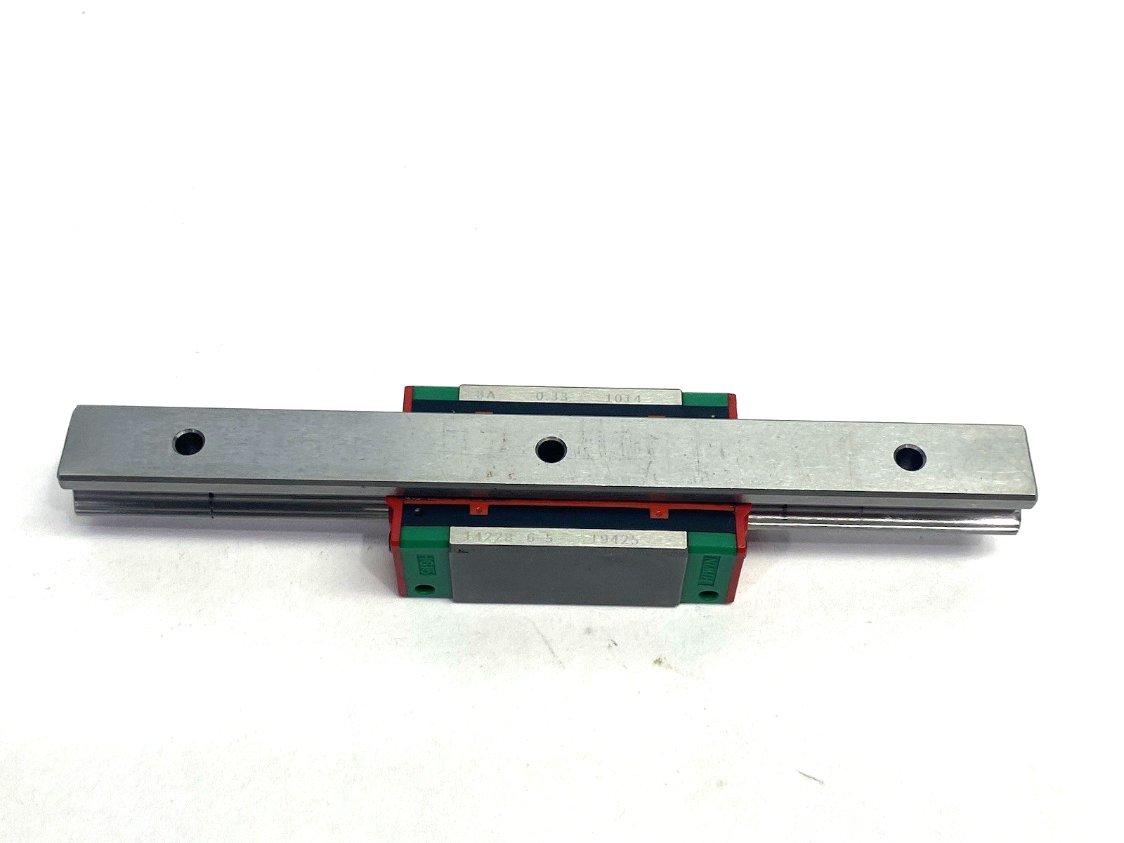 HGL-15-CA-1T160-Z0-C | Hiwin Linear Guideway Block and Rail, 1-Block, 160mm Rail - Used - Maverick Industrial Sales